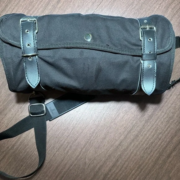 Harley-Davidson Canvas Motorcycle Roll Tool Kit Organizer Bag Ready for Sturgis! - Picture 2 of 13